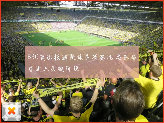 BBC奥运报道聚焦多项赛况 各队争夺进入关键阶段